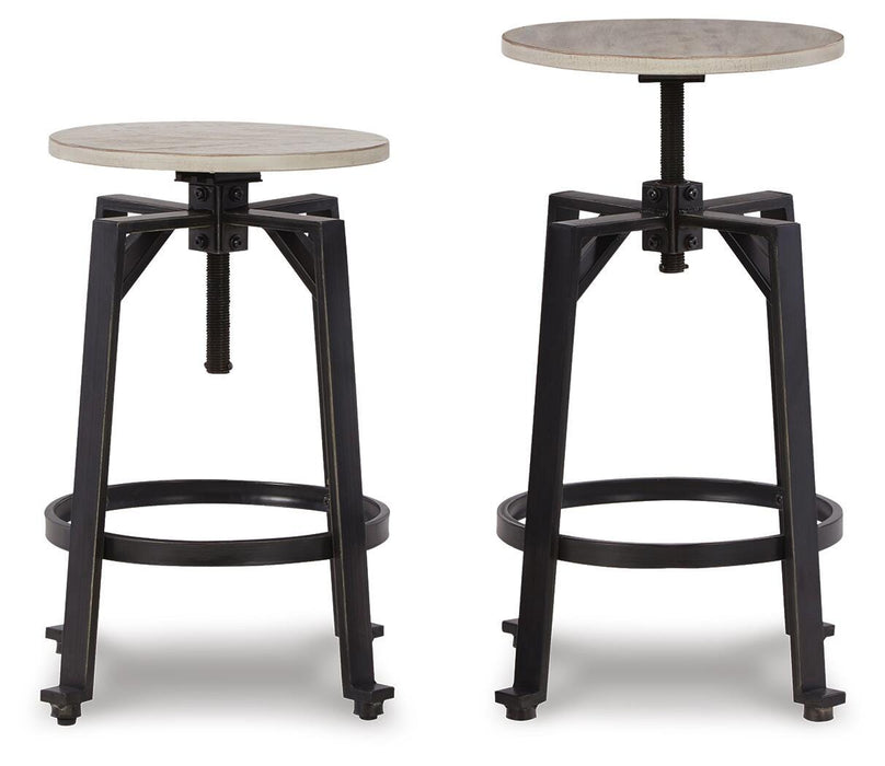 Ashley Express - Karisslyn Swivel Stool (2/CN)