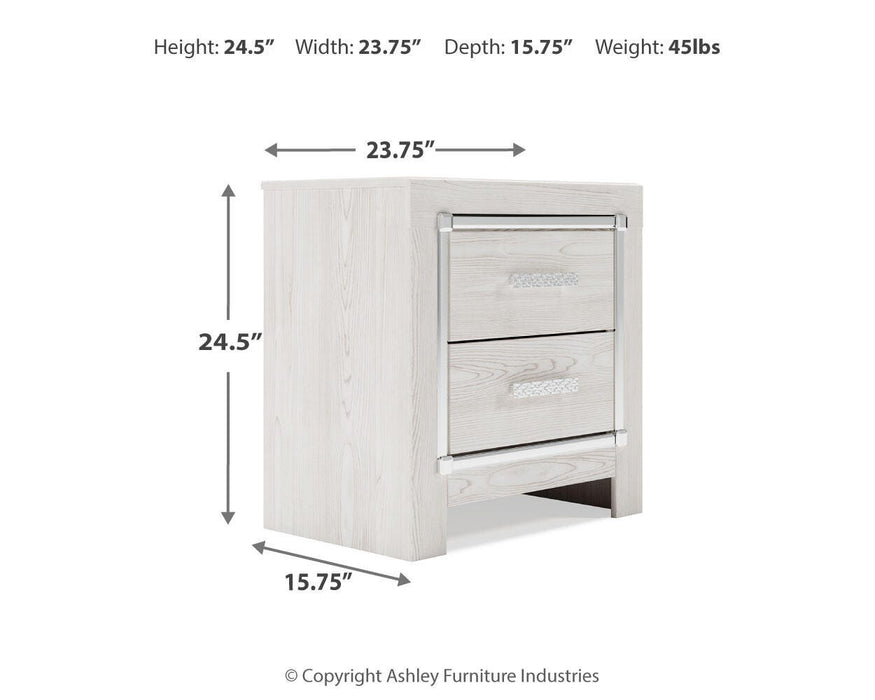 Ashley Express - Altyra Two Drawer Night Stand