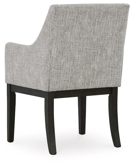 Ashley Express - Burkhaus Dining UPH Arm Chair (2/CN)