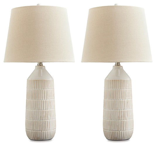 Ashley Express - Willport Ceramic Table Lamp (2/CN)