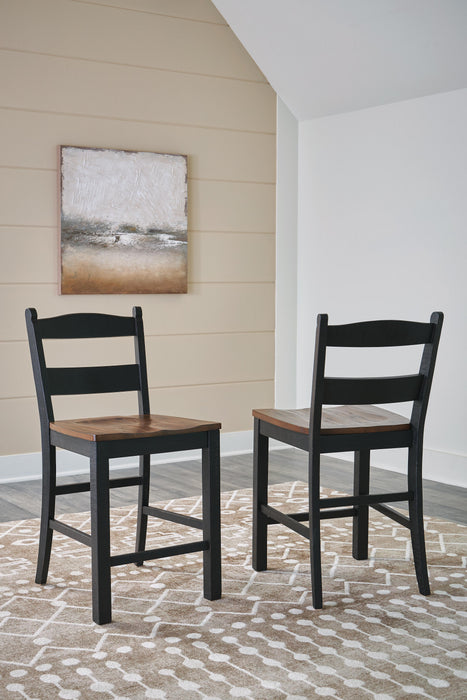 Ashley Express - Valebeck Barstool (2/CN)
