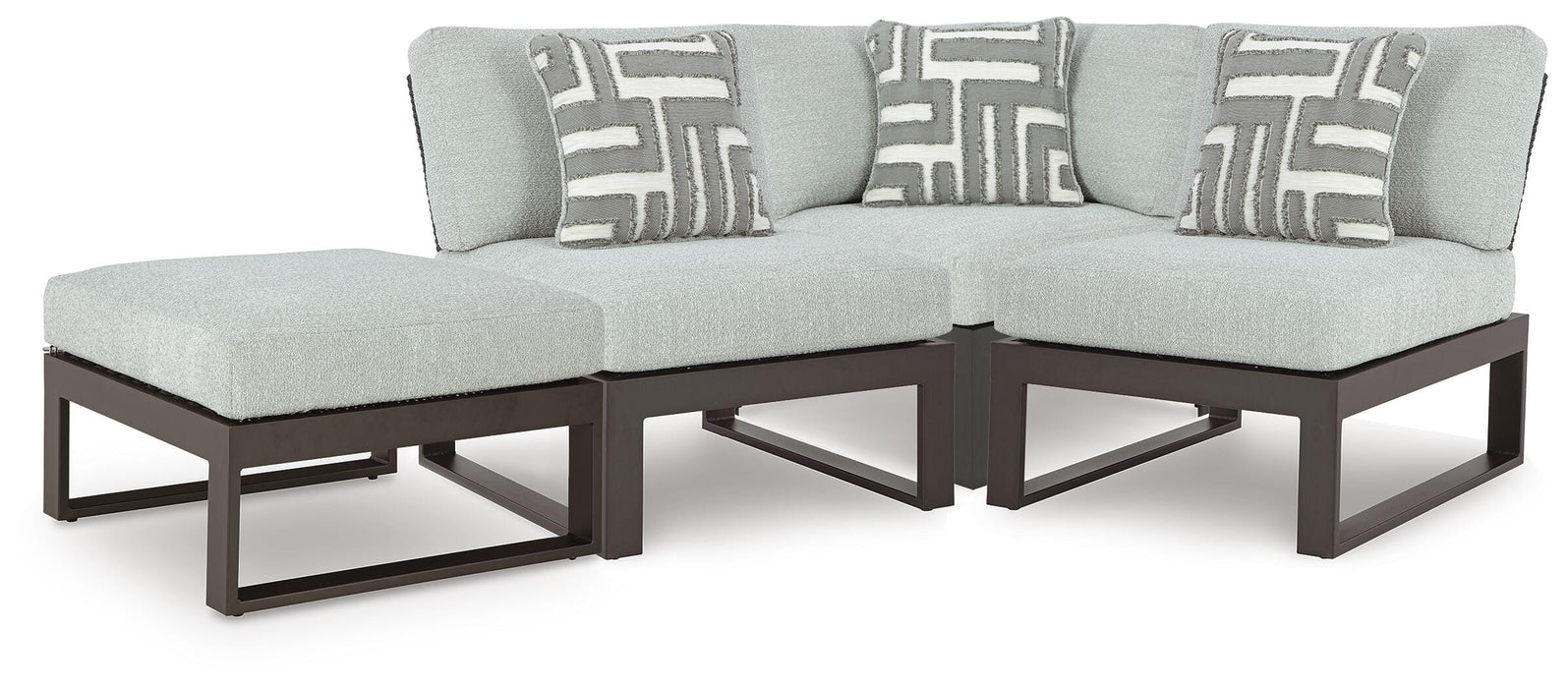 Ashley Express - Beachloft 4-Piece Outdoor Sectional