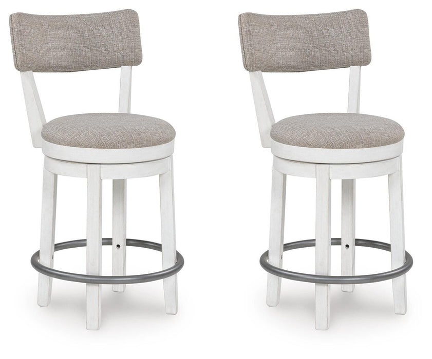 Ashley Express - Robbinsdale UPH Swivel Barstool (2/CN)