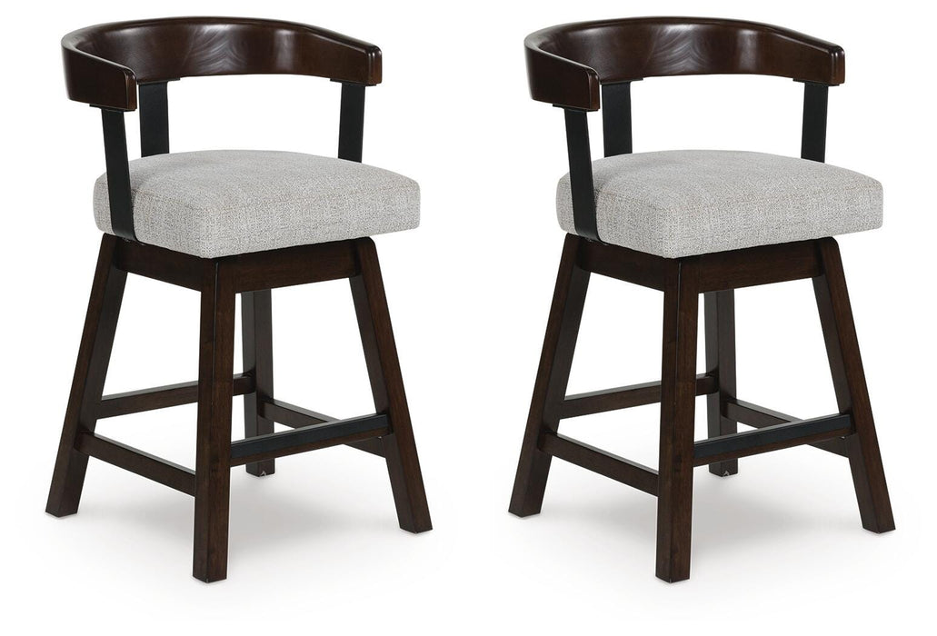 Ashley Express - Haddigan UPH Swivel Barstool (2/CN)
