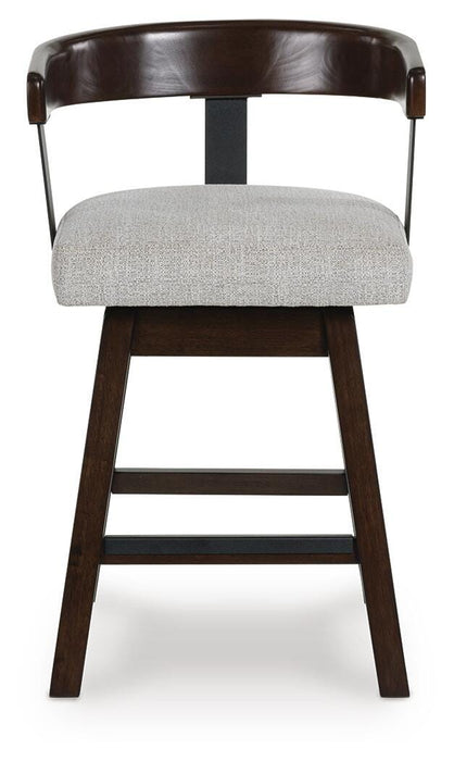 Ashley Express - Haddigan UPH Swivel Barstool (2/CN)