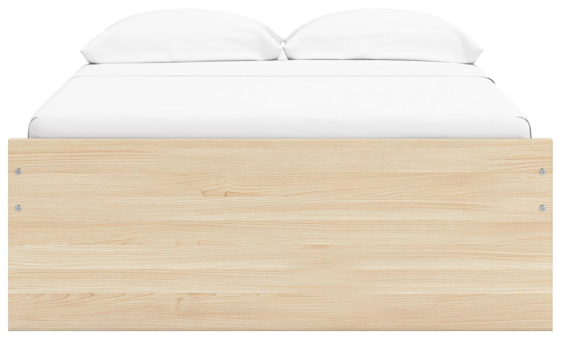 Ashley Express - Onita Full Platform Bed with 1 Side Storage