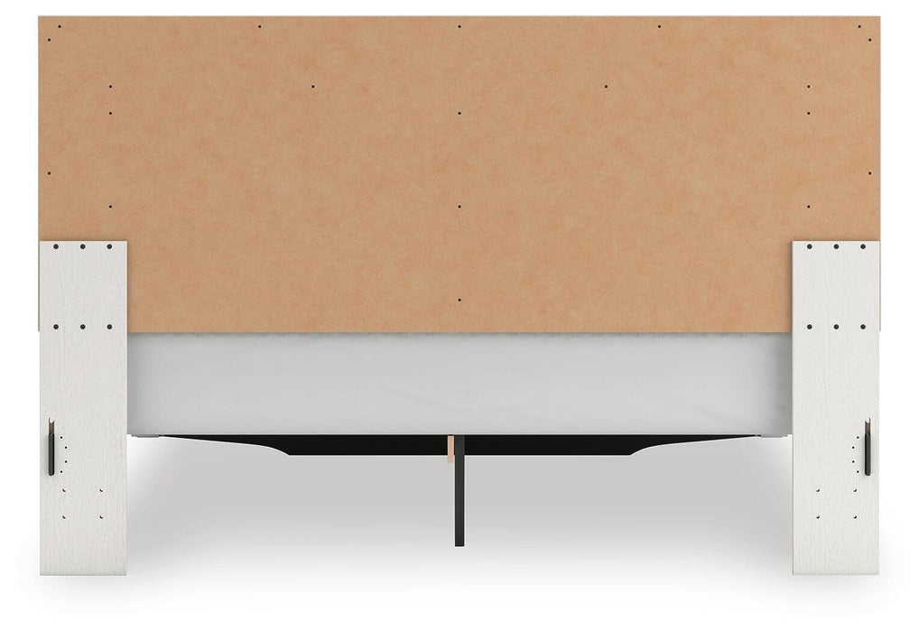 Zuraleus King Upholstered Panel Platform Storage Bed