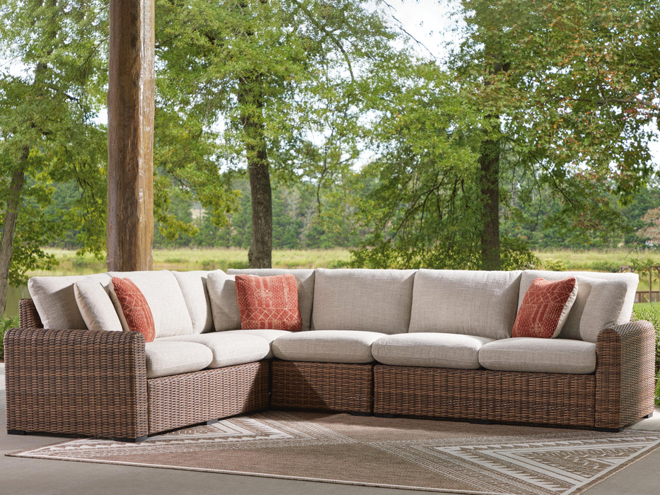 Dolan Creek 4-Piece Outdoor Sectional