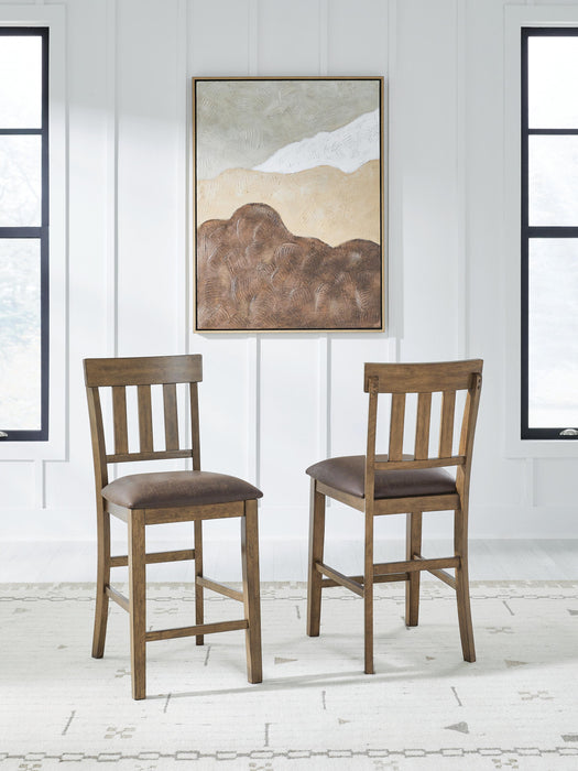 Ashley Express - Urbinforte Upholstered Barstool (2/CN)