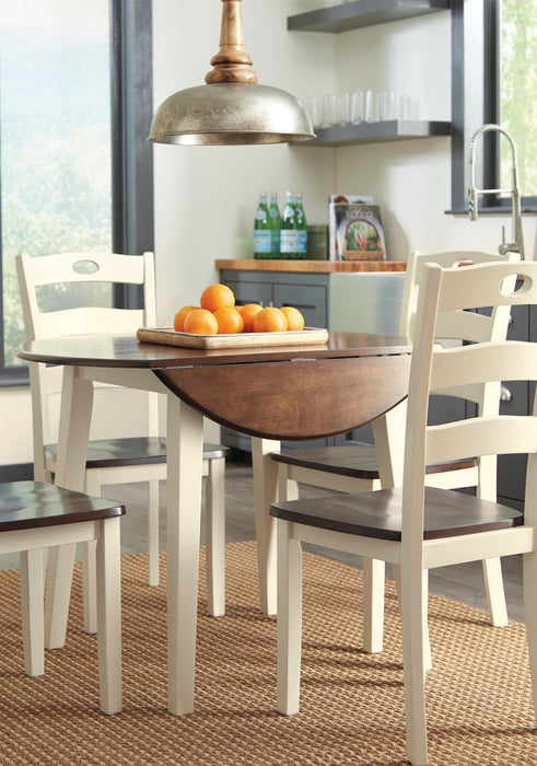 Ashley Express - Woodanville Dining Table and 4 Chairs