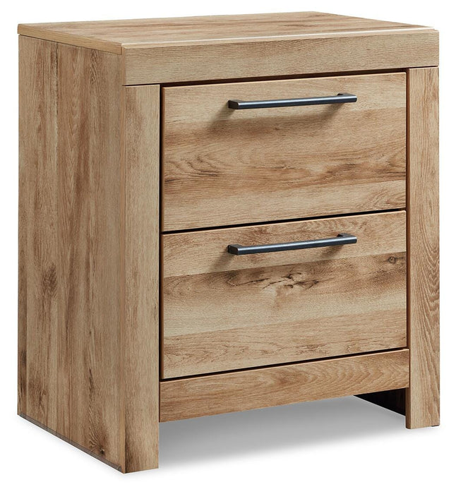 Hyanna Full Panel Bed with 2 Side Storage, Dresser, Mirror and Nightstand
