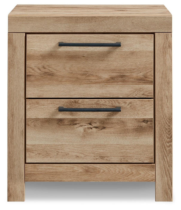 Hyanna Full Panel Storage Bed, Dresser, Mirror and Nightstand