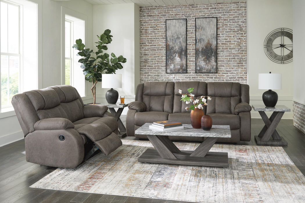 First Base Sofa and Loveseat