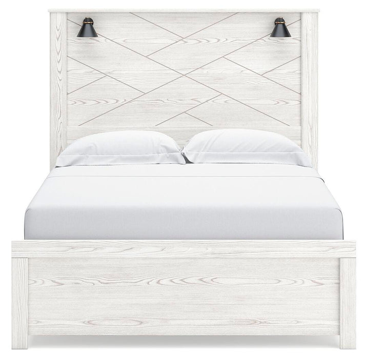 Gerridan Queen Panel Bed, Dresser, Mirror, Chest and Nightstand