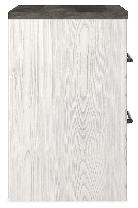 Gerridan Queen Panel Bed, Dresser, Mirror, Chest and Nightstand