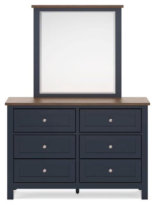 Landocken Full Panel Bed, Dresser, Mirror and Nightstand