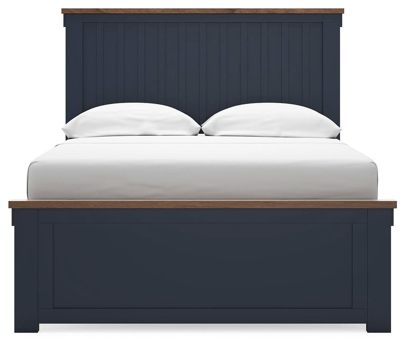 Landocken Full Panel Bed, Dresser, Mirror and Nightstand