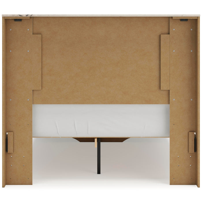 Lawroy Full Panel Headboard, Dresser, Mirror, Chest and Nightstand