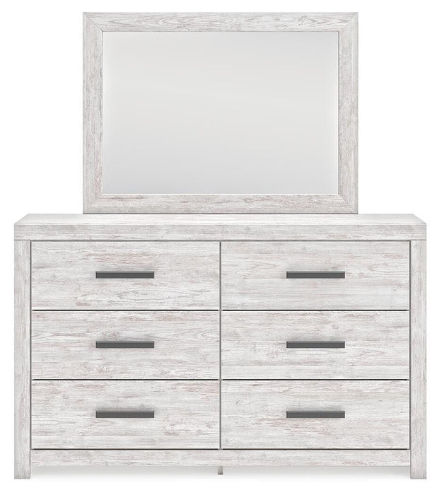 Cayboni Twin Panel Bed, Dresser, Mirror, Chest and Nightstand