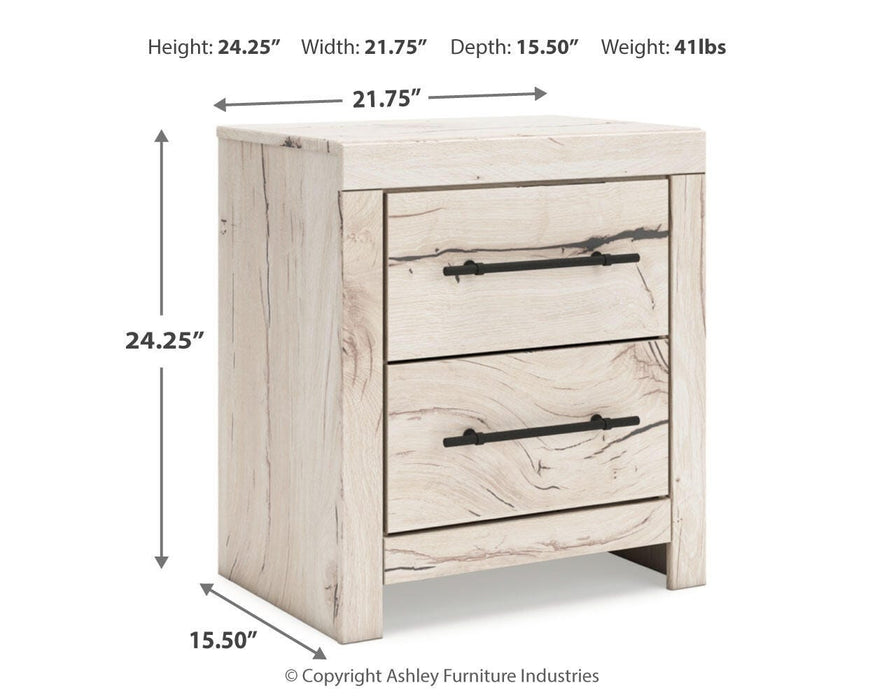 Lawroy King Panel Bed, Dresser, Mirror, Chest and Nightstand