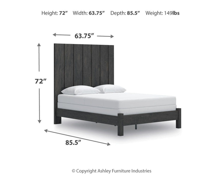 Fraluna Queen Panel Bed, Dresser and Mirror