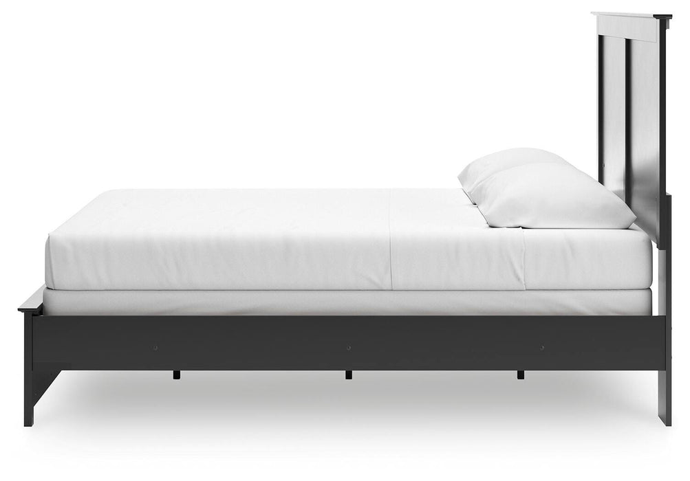 Maribel King Panel Bed, Dresser and Mirror