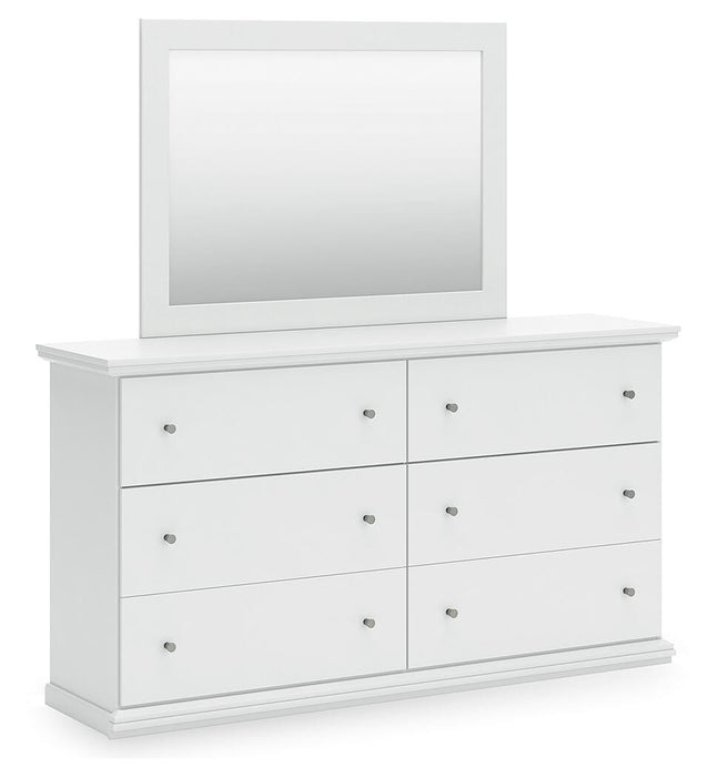 Bostwick Shoals Queen Panel Bed, Dresser, Mirror and Nightstand