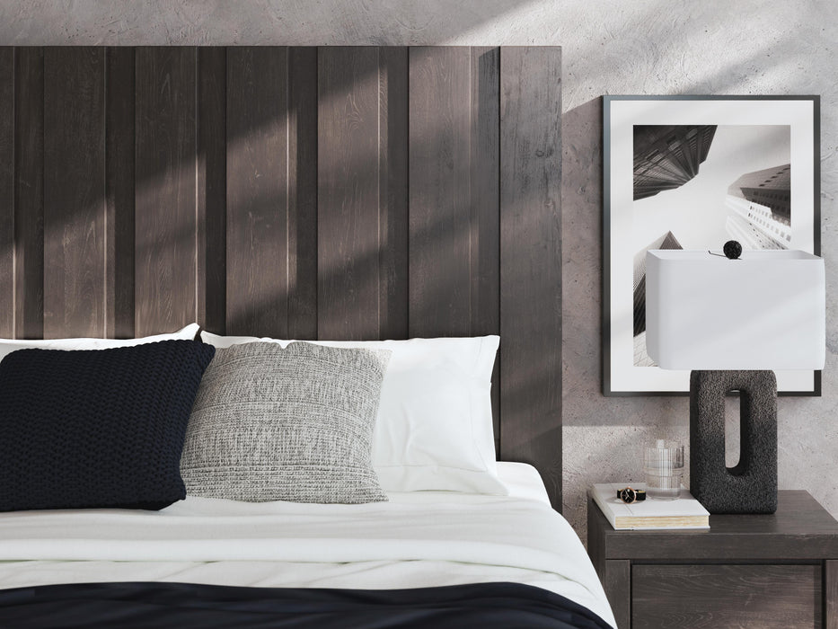 Fraluna King Panel Bed, Dresser, Mirror and Nightstand