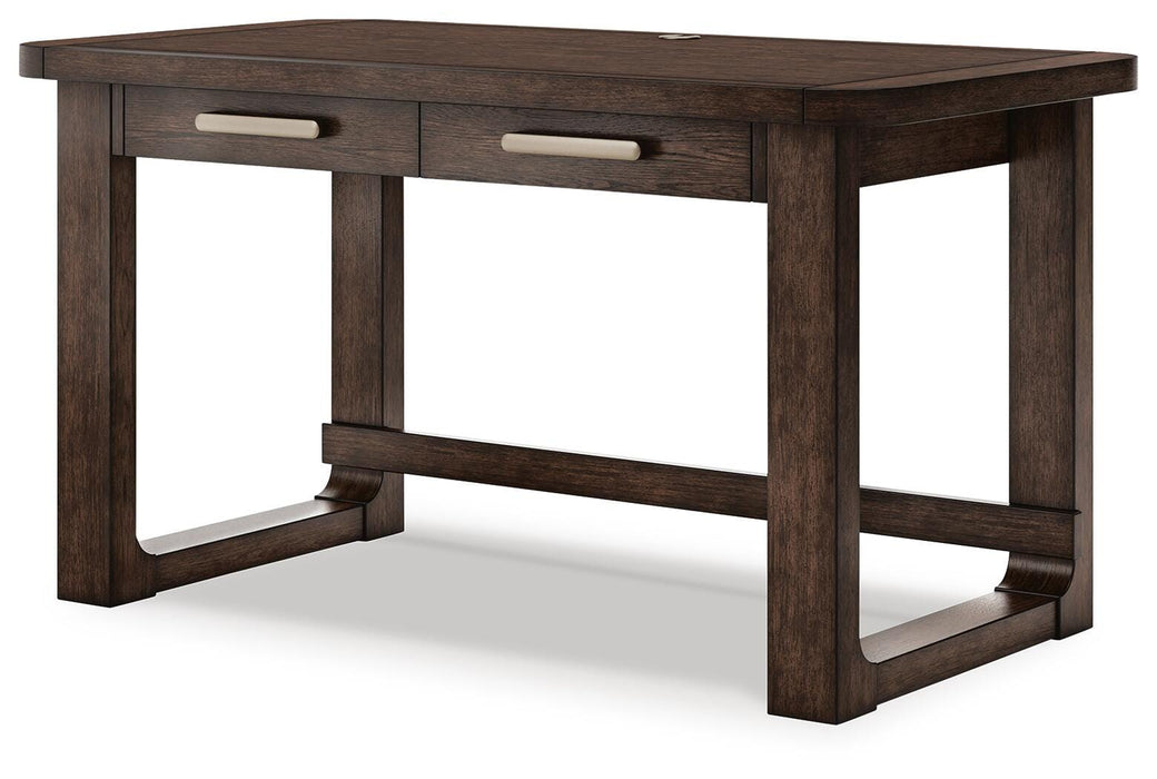 Ashley Express - Breckington Home Office Desk with Chair and Storage