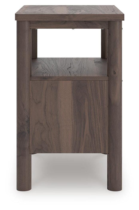 Pamytta Twin Upholstered Panel Bed, Dresser, Mirror and Nightstand