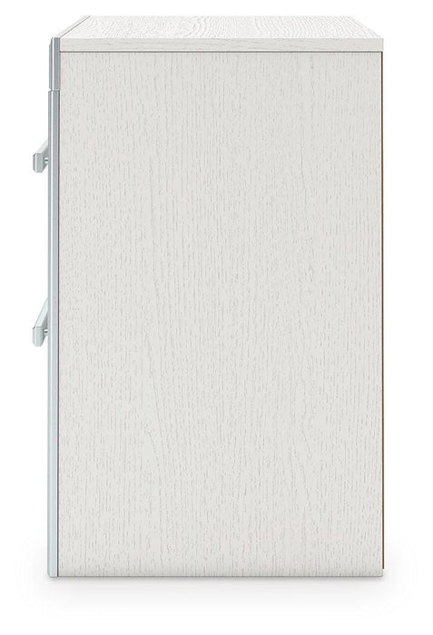 Zuraleus Queen Upholstered Panel Bed, Dresser, Mirror, Chest and Nightstand