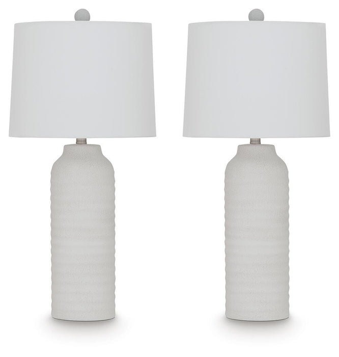Ashley Express - Vauville Poly Table Lamp (2/CN)
