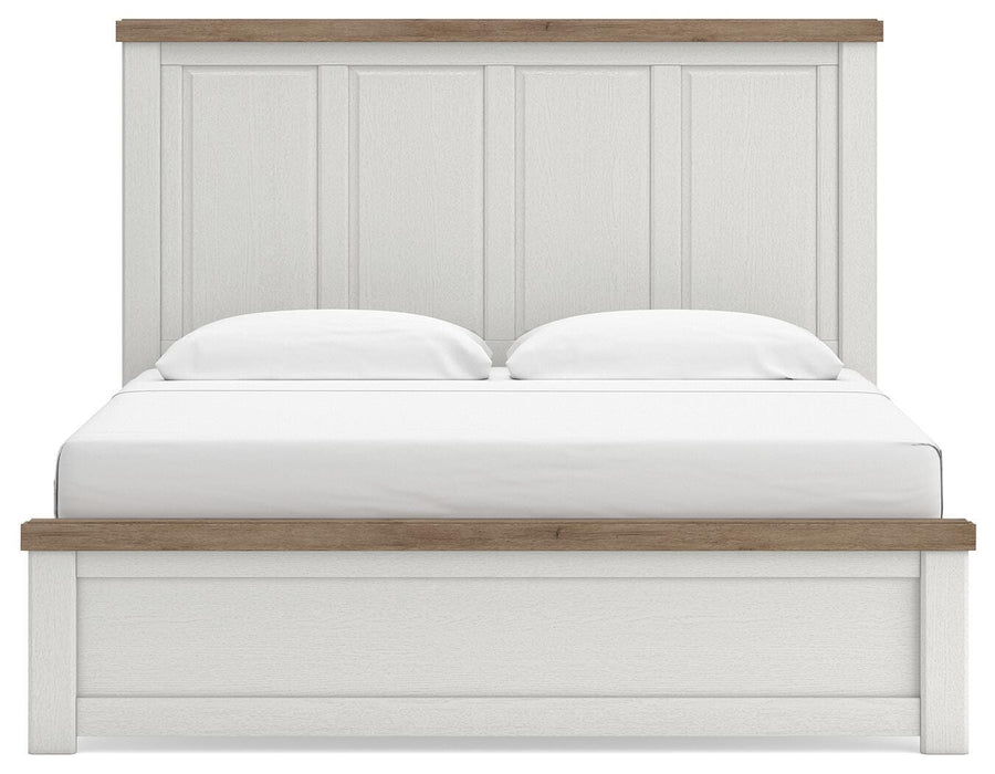 Savonport King Panel Bed, Dresser, Mirror, Chest and Nightstand