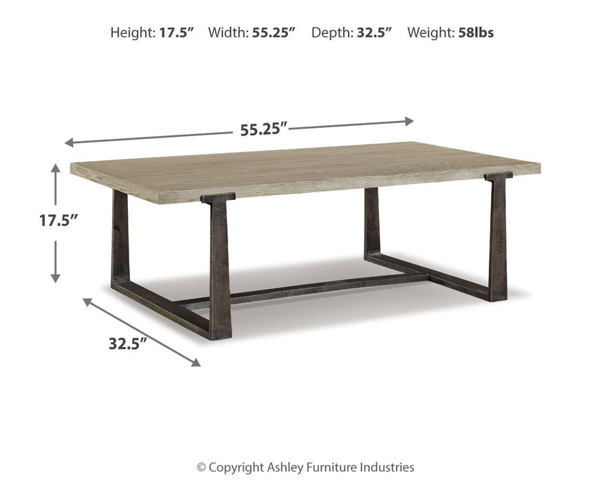 Ashley Express - Dalenville Rectangular Cocktail Table