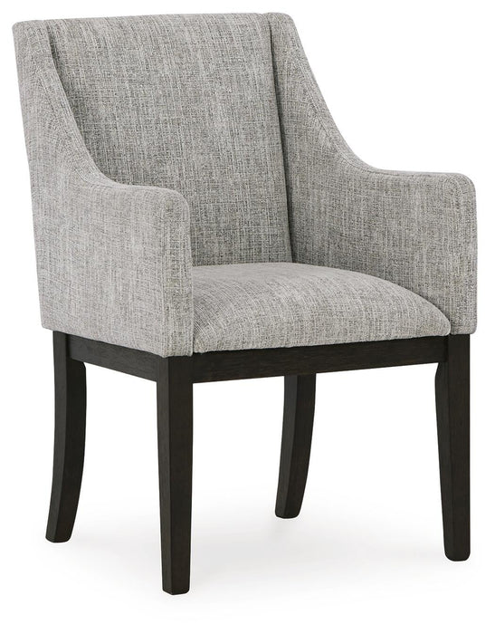 Ashley Express - Burkhaus Dining UPH Arm Chair (2/CN)