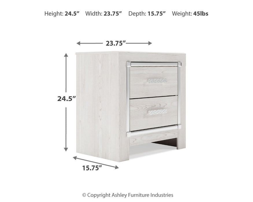 Ashley Express - Altyra Two Drawer Night Stand