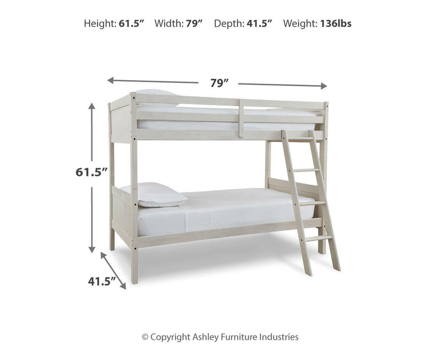 Robbinsdale Twin/Twin Bunk Bed w/Ladder