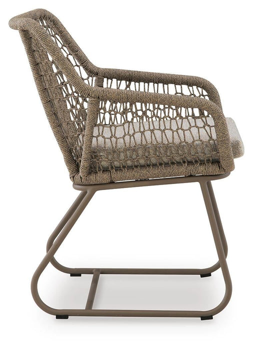 Ashley Express - Majors Beach Chairs w/CUSH/Table Set (3/CN)