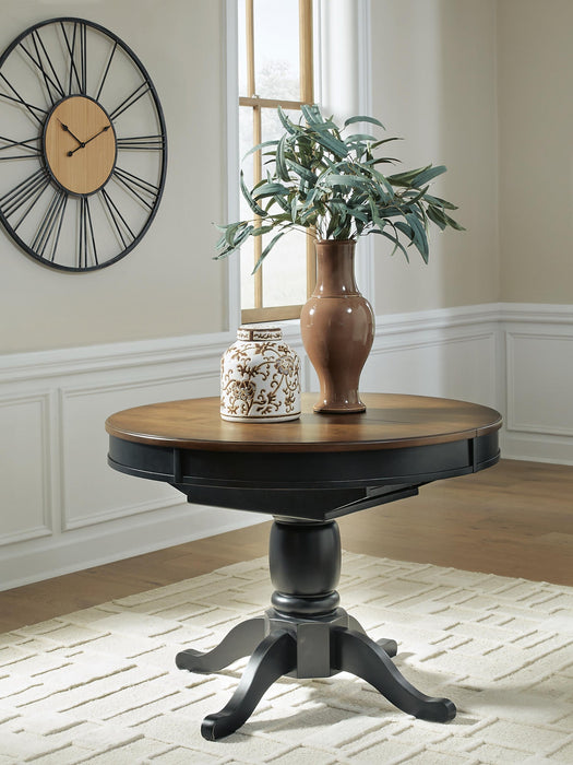Ashley Express - Clorazi Oval DRM Butterfly EXT Table