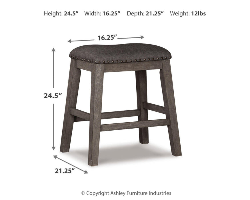 Ashley Express - Caitbrook Counter Height Dining Table and 4 Barstools