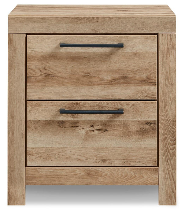 Hyanna Queen Panel Bed, Dresser, Mirror, Chest and Nightstand