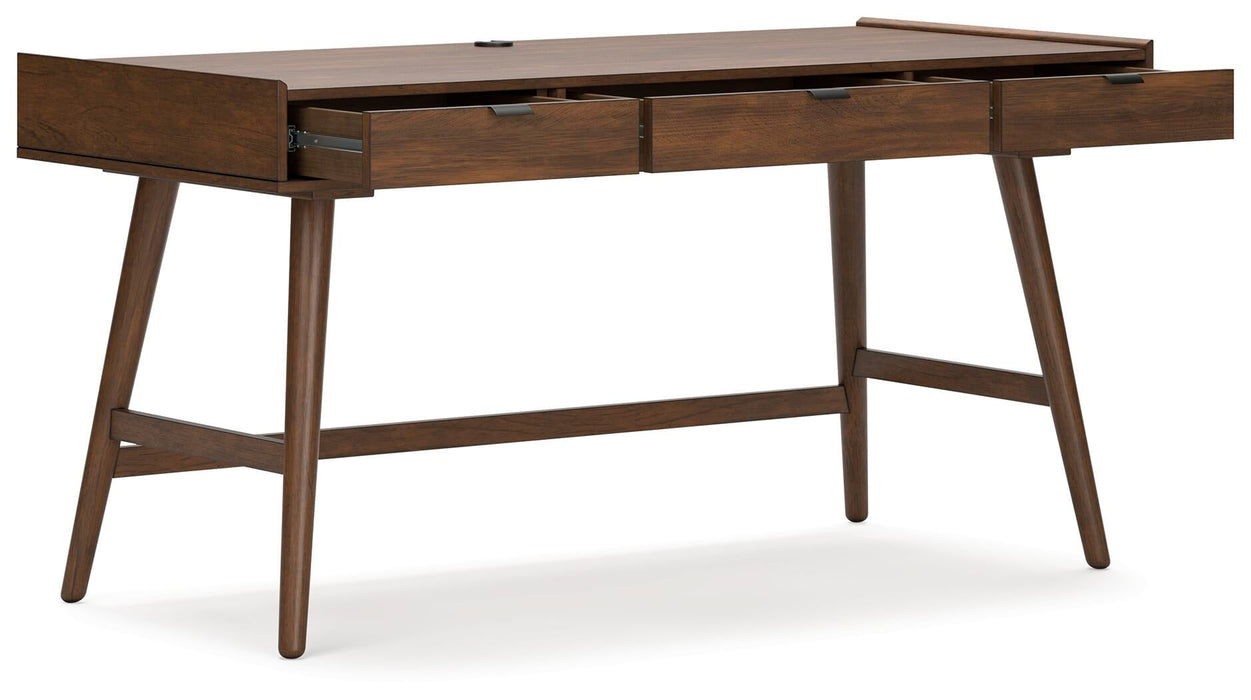 Ashley Express - Lyncott Home Office Desk with Chair and Storage