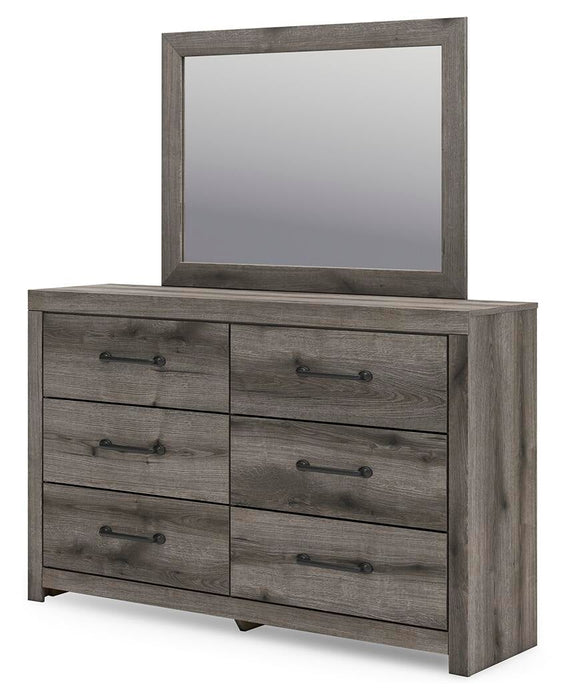 Urbanoore Twin Panel Storage Bed, Dresser and Mirror