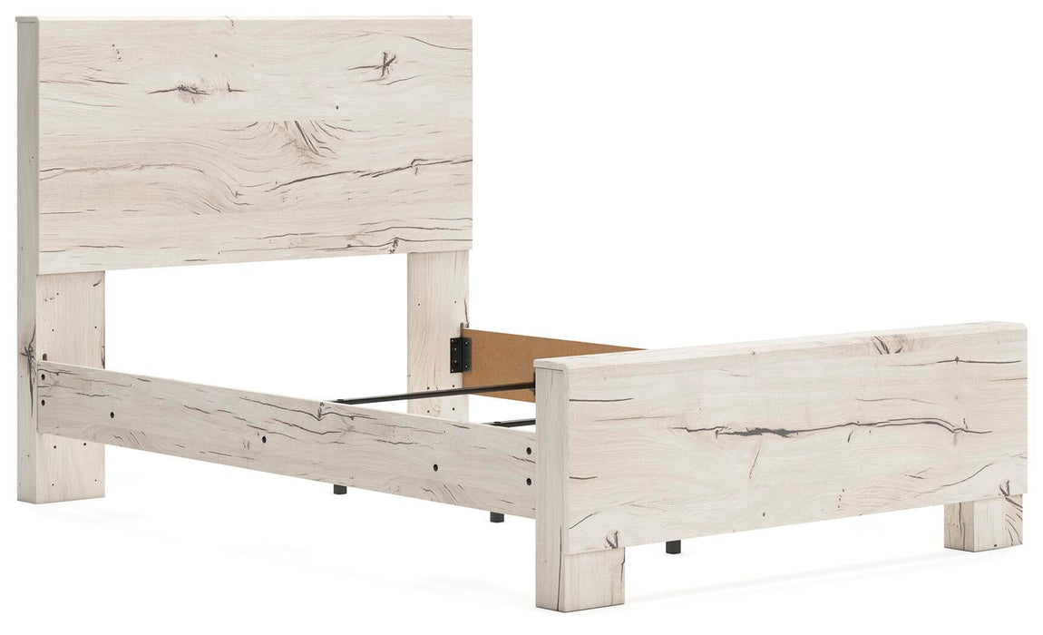 Lawroy Full Panel Bed, Dresser, Mirror and Nightstand