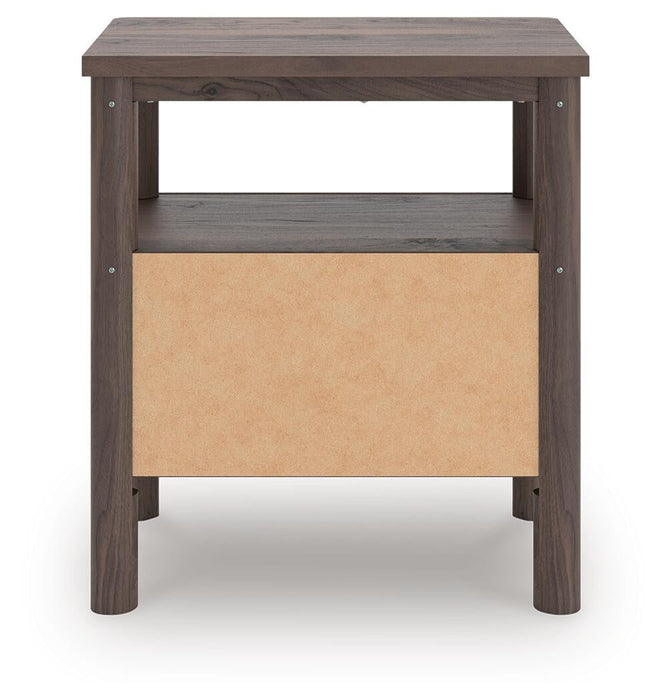 Cadmori King Panel Platform Bed, Dresser, Mirror, Chest and Nightstand