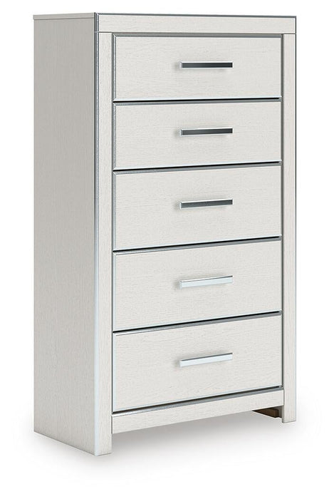 Birmonton Queen Upholstered Bed, Dresser, Mirror, Chest and Nightstand