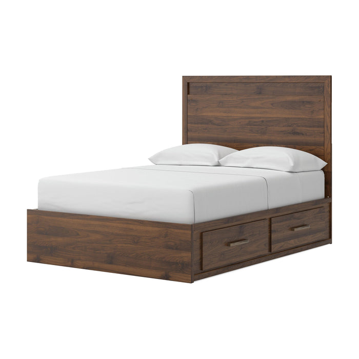 Ashley Express - Janfyn Full Panel  Bed with 2 Sided Storage