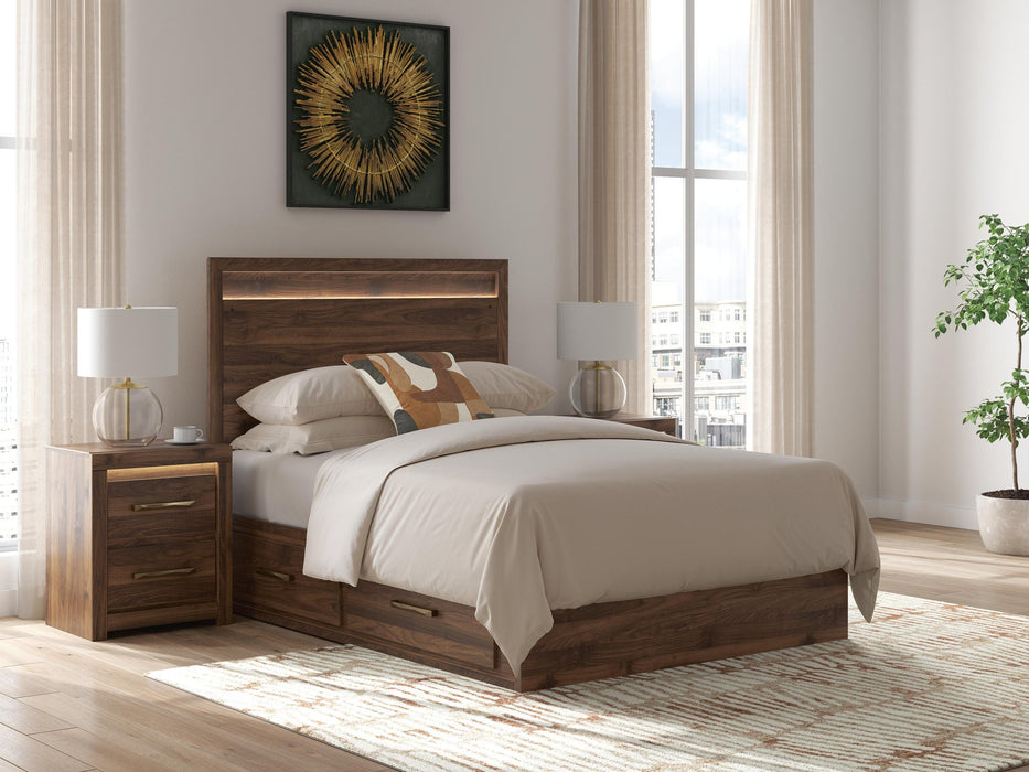 Ashley Express - Janfyn Full Panel  Bed with 2 Sided Storage