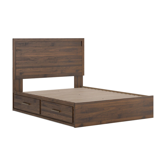 Ashley Express - Janfyn Queen Panel Bed with 2 Sided Storage