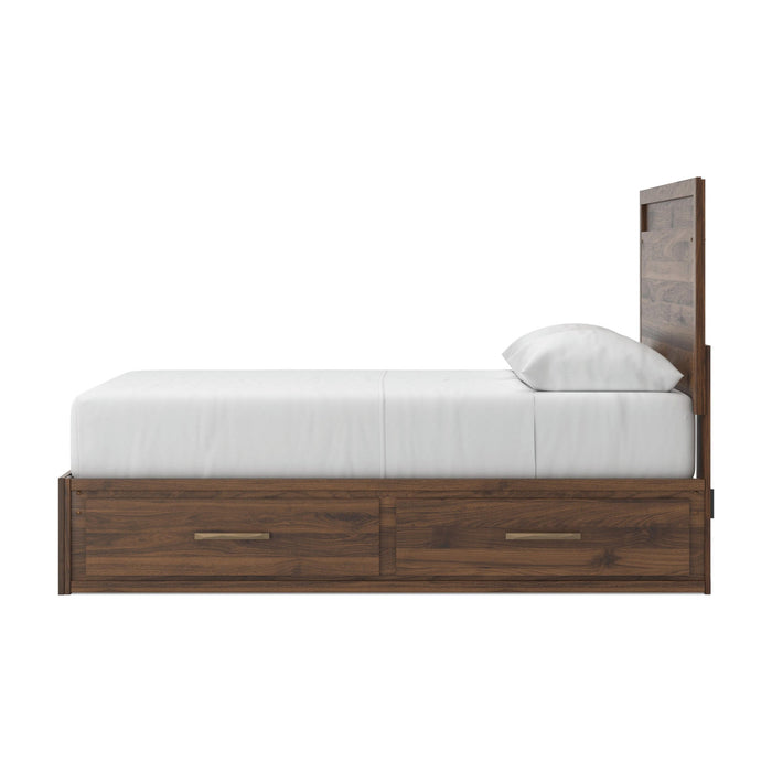 Ashley Express - Janfyn Queen Panel Bed with 2 Sided Storage